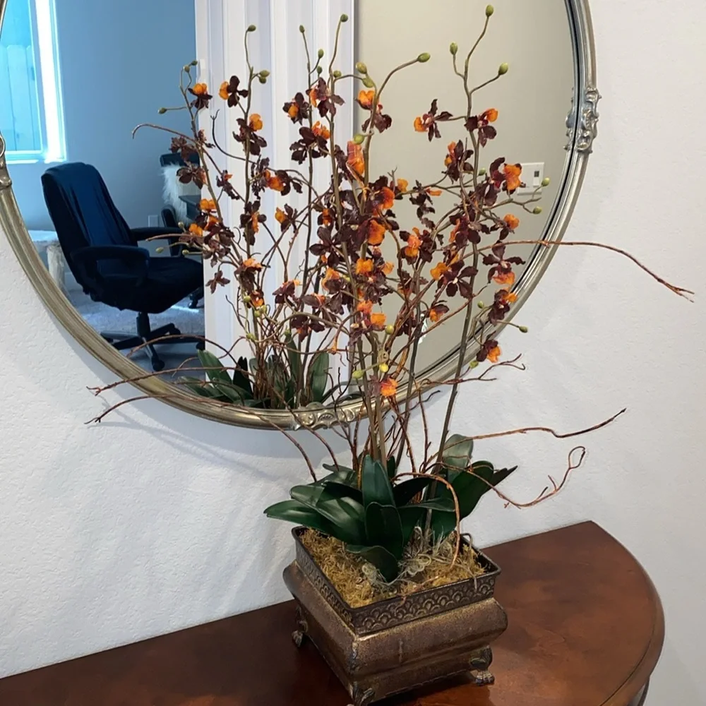 Winward‎ Home Orchid Arrangement in Vase